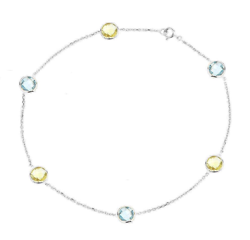white gold anklet bracelets